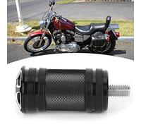 KIMISS Repose-pieds Arrière CNC Noir pour Levier de Vitesse de Moto, pour Modèles 883 1200, Conception en Aluminium Durable