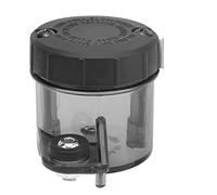 KIMISS Réservoir d'huile de Frein Avant, Réservoir de Liquide de Frein Universel pour Dirt Bike ATV Quad, ABS pour de Meilleures Performances de Freinage