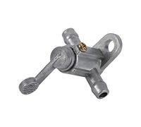 KIMISS Robinet à essence Robinet à essence, 8mm 5/16 '' En Ligne Moto Réservoir De Carburant Robinet Robinet Commutateur Pour Dirt Bike ATV Quad Buggy (Noir)