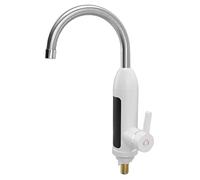 KIMISS Robinet Chauffe-Eau Instantané 3000W Sans Réservoir en Acier Inoxydable IPX4 pour Cuisine - Mitigeur électrique, Installation Facile,pour Maison et Bureau, Design Moderne et Pratique