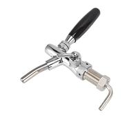 KIMISS Robinet de Bière Professionnel à Contrôle de Débit G5/8, Robinet de Distributeur de Bière en Acier Inoxydable 304, de Réglable pour Bar