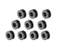 KIMISS Rondelles de carénage de moto, 10pcs rondelles en caoutchouc de moto caoutchouc rondelle moto rondelles de pare brise Capots de moto