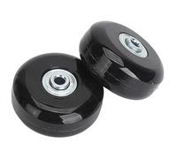 KIMISS Roues de Remplacement des Bagages Ensemble - 2pcs Roues de Remplacement de Valise de Bagages avec en Caoutchouc Installation Facile - et équipement de Voyage (56x24mm / 2,2x0,9 Pouces)