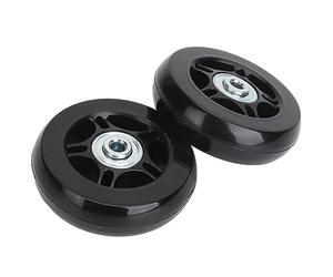 KIMISS Roues de Remplacement des Bagages Ensemble - 2pcs Roues de Remplacement de Valise de Bagages avec en Caoutchouc Installation Facile - et équipement de Voyage (70x19cm / 27,6x7,5 Pouces)