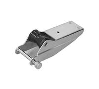 KIMISS Rouleau d'ancrage Robuste pour Bateaux, Yachts | Rouleau d'ancrage Marin de 230mm, Goupille à Ressort, en Acier Inoxydable 304, en Nylon Noir, Guide-câble | Quincaillerie de Bateau Durable