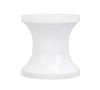 KIMISS Rouleau de Remorque de Bateau en Nylon de qualité Supérieure, Forte Charge, Butée d'arc pour Yachts, Bateaux de Sauvetage, Bateaux à Moteur, Blanc, Longueur 51mm, Trou de 8mm