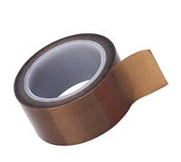 KIMISS Rouleau de Ruban Adhésif Isolant en PTFE Haute Température, 10 Mètres, pour Scellage sous Vide, Ruban d'étanchéité en PTFE Résistant à la Chaleur (Épaisseur 0,13 * Largeur 50 mm