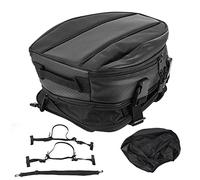 KIMISS Sacoche de Selle arrière Sacoche de Selle Moto Selle étanche, Sacoche de Selle Moto Sac de Selle arrière de Moto Sacoche de Selle Moto Queue étanche Sacoche à Bagages CasqueBoîte à Bagages AR