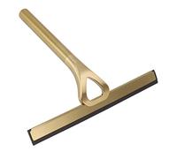 KIMISS Sailche de Douche en Laiton brossé pour Portes en Verre et - Outil de Nettoyant de Salle de Bain en Acier Inoxydable Durable pour Les Miroirs et Le Verre de Voiture