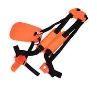 KIMISS Sangle de Coupe-Faisceau à Double épaule - Ceinture en Nylon Réglable pour Coupe-Pinceau et Tondeuse à Gazon, Support d'outil de Jardin rembourré Confortable