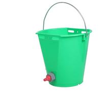 KIMISS Seau d'alimentation au Lait d'agneau avec Mamelon - 8L Capacité pour Les Bovins et Les Moutons, Conception de Plastique Durable pour l'alimentation du Bétail (Deux Style de Bouche)