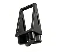 KIMISS Séparateur de Chargement pour Benne de Camion, Barrière de Retenue de Cargaison avec Insert de Commande en ABS Noir, Installation Facile, Remplacement pour Transport sécurisé (8 pièces Noir)