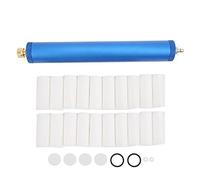 KIMISS Séparateur Huile-eau 30MPa Pompe Haute Pression à 3 étages | Alliage D'aluminium de qualité Aéronautique, Filtre à Air PCP, Compatible avec les Machines à Air, Longueur 258 Mm,