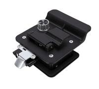KIMISS Serrure de Porte pour Camping Car, Verrou de Remplacement avec Pêne Dormant à Palette, Plastique Noir Haute Résistance, Résistant à la Chaleur jusqu’à 390 ℉, for Remorques de
