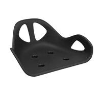 KIMISS Siège de Kart, Selle de Dossier Ergonomique Confortable avec Matériau ABS de Haute qualité, pour Voitures à Dérive, Voitures D'équilibre, Scooter électrique, Projet de Course (BLACK)