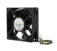 KIMISS Silencieux 80Mm 4 Broches CPU Ventilateur Refroidisseur Maître Fa08025M12Lpa Shlf0812Khe 11 Dc12V 0.41A 8Cm 4Pin Pwm Contrôle De La Température Châssis De Refroidissement