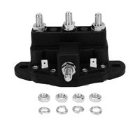 KIMISS Solénoïde D'inversion de Moteur de Treuil 12 V, Relais Intermittent à 6 Bornes avec Bobine de Cuivre Pur, Conception Scellée pour le Remplacement du Treuil pour Trombetta