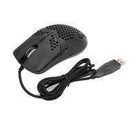 KIMISS Souris de Jeu Filaire, J900 Hole 6 Touches, Macro avec Programmation d'éclairage RVB, Modes de Rétroéclairage Ergonomiques pour Ordinateur Portable, Accessoire