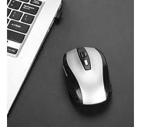 KIMISS Souris Optique sans Fil Ergonomique 6D 2,4 GHz avec Récepteur USB, Portable, Idéale pour PC et Ordinateur Portable