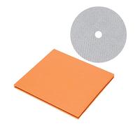 KIMISS Stabilisateur de Disque CD DVD en Fibre de Carbone 0,2 Mm pour Une qualité Sonore Supérieure et Une Réduction des Vibrations dans Les Lecteurs à Plateau Supérieur (White)