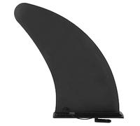 KIMISS Stand Up Paddle Board Aileron, 11in Surf SUP Aileron PVC Fixe Type De Prise Noire Stabilisateur Central Attachement Pagaie pour Longboard Surfboard