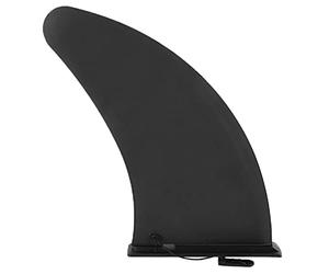 KIMISS Stand Up Paddle Board Aileron, 11in Surf SUP Aileron PVC Fixe Type De Prise Noire Stabilisateur Central Attachement Pagaie pour Longboard Surfboard