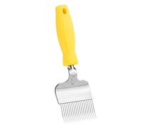 KIMISS Sturdy Beekeeping Uncaping Fork avec des Dents en Acier Inoxydable pour l'inspection de la Ruche et la Récolte de Miel, l'outil d'apiculture pour 'Entretien de la Ruche