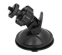 KIMISS Support à Ventouse de Voiture, Caméra 1 4 Pouces, Support de Conduite de Pare-Brise à Vis, Adaptateur DV GPS, d'enregistreur Noir avec