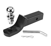 KIMISS Support de Boule d'attelage de remorque, récepteur d'attelage de flèche de Support de Boule de remorque de 2 Pouces / 50mm pour remorquer Le Camion de Caravane de Barre de remorquage