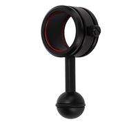 KIMISS Support de Bras de Boule de Lampe de Poche de Plongée pour Torches de 28 à 34mm-Clamp/Holder de Montage en Aluminium anodisé pour la Photographie sous-Marine
