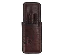 KIMISS Support de Cigare Portable Voyage Écouteur de Porte-Cigares en Cuir pour Offrant des étuis à Cigares élégants