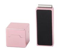 KIMISS Support de Craie de Queue de Billard Magnétique, Petit Support de Craie de Queue de Billard avec Clips de Ceinture, Boîte à Portable pour Bâton de Table de