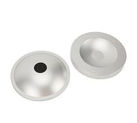 KIMISS Support de Haut-Parleur pour HomePod 2 - Support de Bureau Réglable avec qualité Sonore sans Perte - Base en Métal épais (Silver)