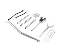 KIMISS Support de Moteur d'économie de Tableau Arrière Hors-Bord pour jusqu'à 150HP-réglable de 28 à 59 Pouces en Métal Robuste Essentiel pour la sécurité du Bateau