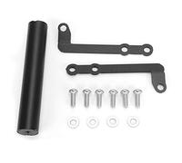 KIMISS Support de Navigation GPS, Support de téléphone Portable pour Cadre de Navigation GPS de Moto en Alliage d'aluminium pour 1000 2015-18 (Noir)