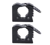 KIMISS Support de Pelle et Pince de Montage sur Toit-universel pour ATV, UTV, Camion, Bateau, Plus-Kit de Support à Dégagement Rapide Robuste (Noir 2PCS)