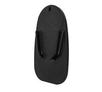 KIMISS Support de Pied Latéral Universel pour Béquille de Moto, Plaque de Stationnement de Remplacement pour + Coussin d'extension de Béquille Durable + Accessoires de Moto pour un Stationnement