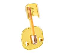 KIMISS Support de Pomme de Douche Réglable Durable, Support de Pomme de Douche avec Conception à Ventouse pour Salle de Bain (YELLOW)
