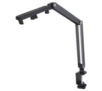 KIMISS Support de Tablette Réglable, Support de Bureau, Rotation à 360 ° pour Tablettes de 4,7 à 12,9 Pouces, Conception en Alliage d'aluminium Robuste