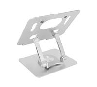 KIMISS Support de Tablette Réglable, Support de Tablette Rotatif à 360 ° en Aluminium, Compatible avec de Bureau Pliable et Portable de 4,7 à 12,9 Pouces