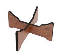 KIMISS Support de Tambour éthéré - Support de Tambour à Langue en Bois de qualité Supérieure pour un Affichage sécurisé et une Installation Facile, Idéal pour les Tambours éthériques