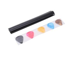 KIMISS Support de Téléphone pour Médiators de Guitare avec 5 Médiators - Fixation Pratique pour Les Musiciens