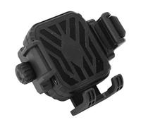 KIMISS Support de Téléphone pour Moto, Pince Amortisseur de Vibrations Anti-secousse pour Smartphones de 5.7 à 7.2 Pouces, Conception Réglable à 360 ° (Black)