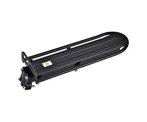 KIMISS Support de Transport pour Vélo en Alliage d'aluminium à Dégagement Rapide - Tablette Arrière pour Vélos de Montagne et de Route, s'adapte à la Tige de Selle jusqu'à 32 Mm, Charge Maximale