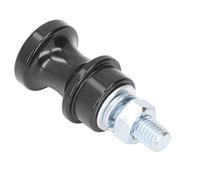 KIMISS Support de Treuil à Chape Robuste/8 Pouces 1/2 Pouces, Conception en Acier Résistant, Stockage sécurisé (Black)