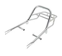 KIMISS Support de Valise Arrière de Moto en Alliage d'acier chromé pour DAX ST70 CT70 ST90 ST50 CT50, Porte-bagages Robuste pour une stabilité et une Esthétique Améliorées