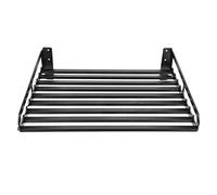 KIMISS Support d'étagère de Four à -ondes Robuste, Organisateur de Cuisine Mural avec Crochets et Conception Peu Encombrante (50 * 40)