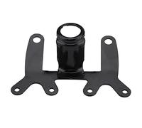 KIMISS Support d'instrument de moto, support de support de support de compteur kilométrique de tachymètre universel (noir)