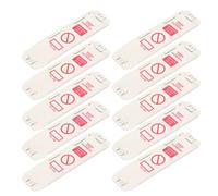 KIMISS Support et étiquettes d'état d'échafaudage, 10 Pièces, échafaudages 'inspection en Plastique, Ne Pas Utiliser de Supports 'étiquettes 'échafaudage