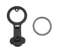 KIMISS Support Magnétique Bidirectionnel, Aimants de qualité N52 avec Rotation à 360 Degrés et Inclinaison à 180 et 270 Degrés, pour Caméra d'action Action 6 Nano